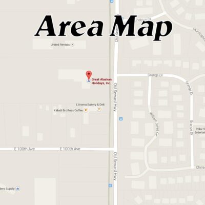 Old Seward Highway Area Map Old Seward Highway Area Map